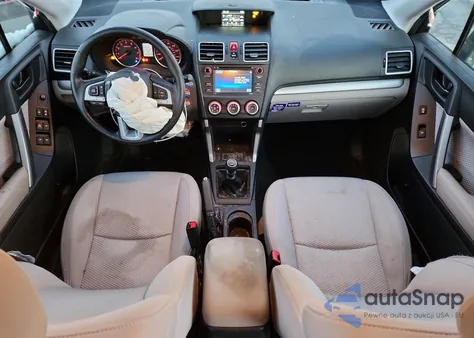 2018 Subaru Forester 2.5I from USA, damaged, VIN JF2SJAAC2JG438243